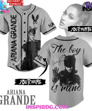 Ariana Grande The Boy Is Mine Custom Jersey Shirt