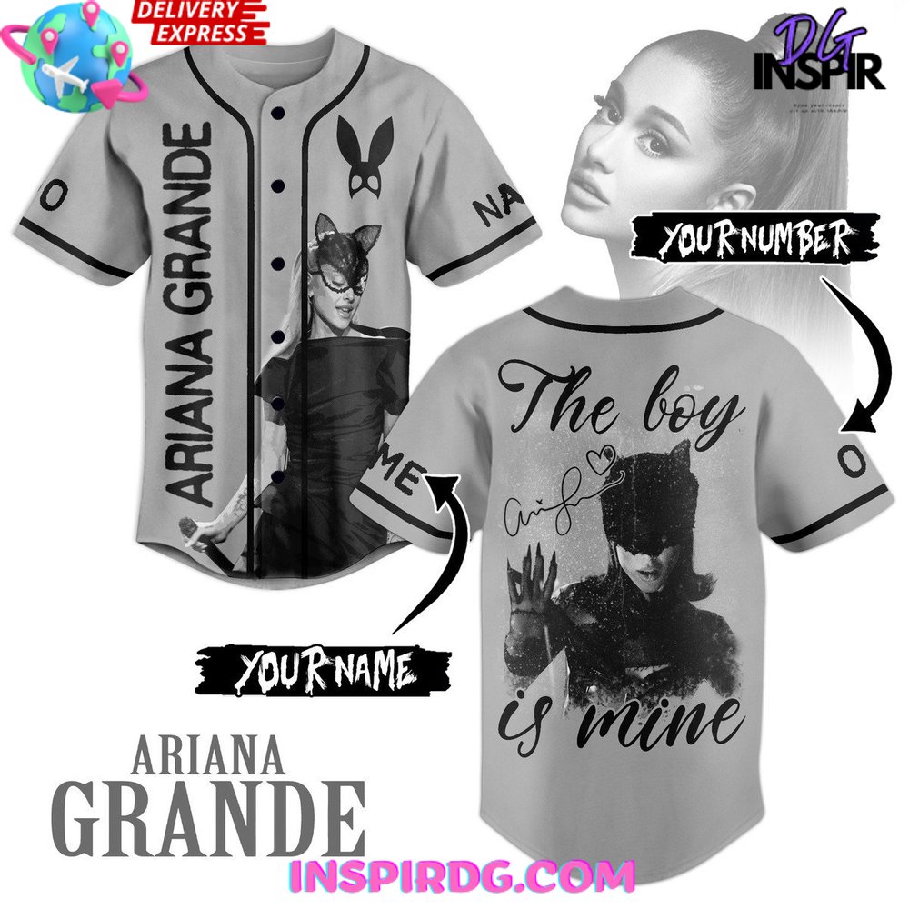 Ariana Grande The Boy Is Mine Custom Jersey Shirt