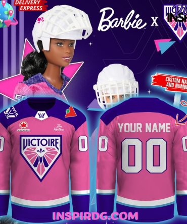 Barbie X Victoire De Montr�Al Special Edition Hockey Jersey