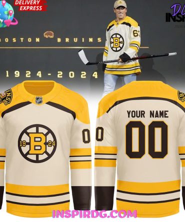 Boston Bruins 100Th Anniversary Special Edition Hockey Jersey
