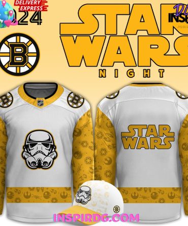 Boston Bruins X Star Wars Night Hockey Jersey