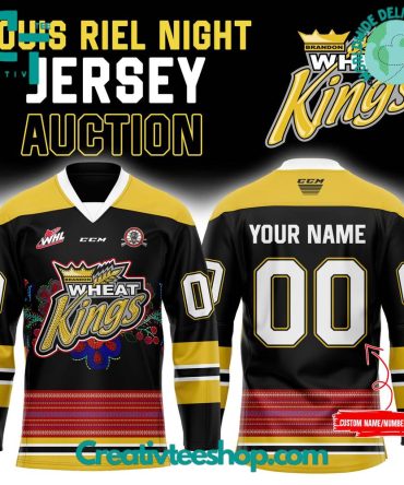 Brandon Wheat Kings “Louis Riel Night” Hockey Jersey