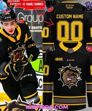 Brantford Bulldogs New Season 2025 Hockey Jersey