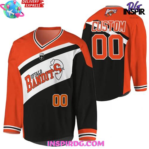 Buffalo Bandits 2025 Nll Cup Official Hockey Jersey - Image 2