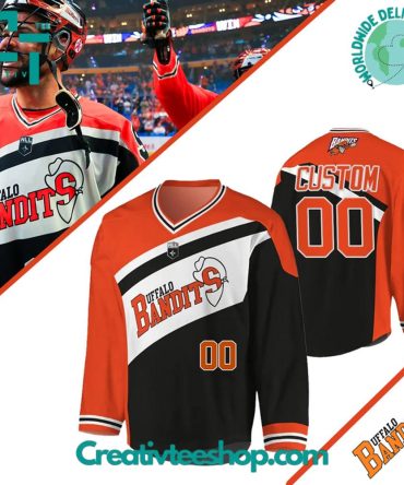 Buffalo Bandits Nll Cup 2025 Personalized Hockey Jersey