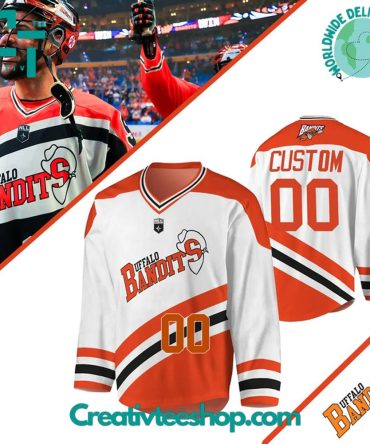 Buffalo Bandits Nll Cup 2025 Special White Hockey Jersey