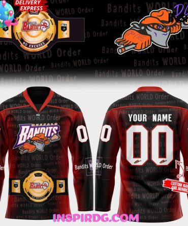 Buffalo Bandits Wrestling Night 2025 Hockey Jersey