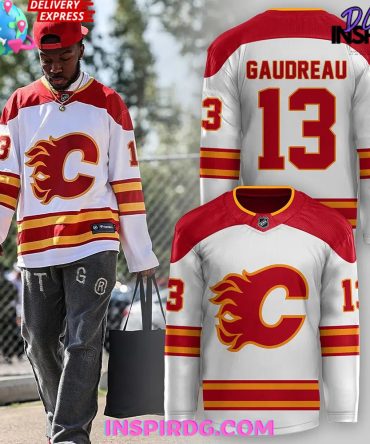 Calgary Flames 2024 White Hockey Jersey