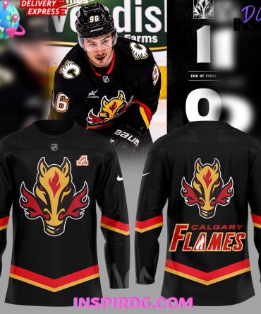 Calgary Flames New Uniform 2024-25 Hockey Jersey