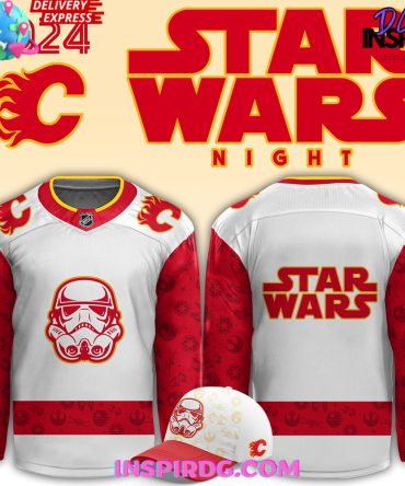 Calgary Flames X Star Wars Night Hockey Jersey