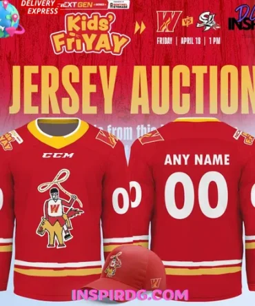 Calgary Wranglers Kid'S Friday Special Hockey Jersey