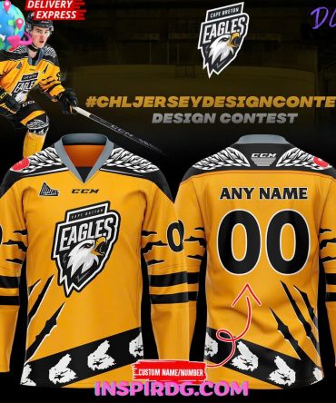 Cape Breton Eagles Screaming 2025 Jersey
