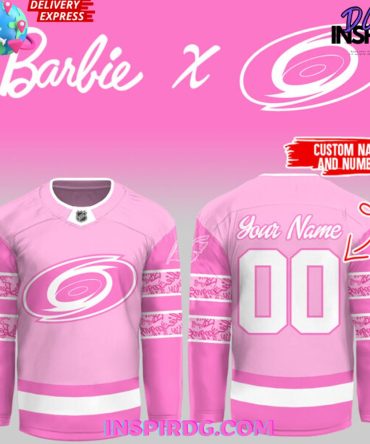 Carolina Hurricanes Barbie Night 2025 Hockey Jersey