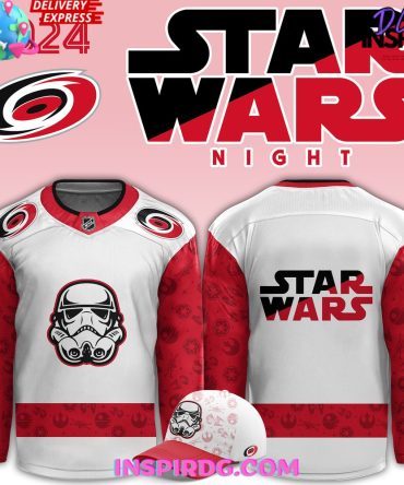 Carolina Hurricanes X Star Wars Night 2024 Hockey Jersey