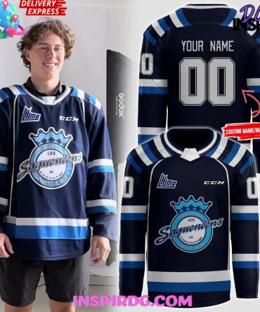 Chicoutimi Saguenéens 2024 Blue Hockey Jersey