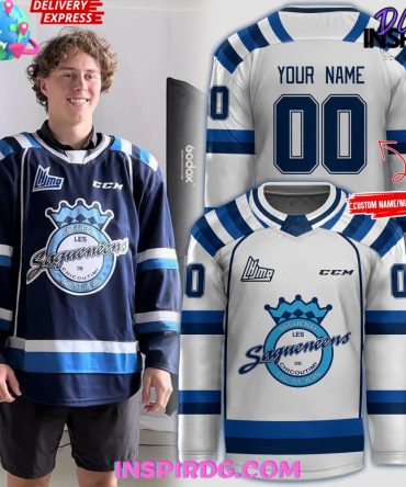 Chicoutimi Saguenéens 2024 White Hockey Jersey