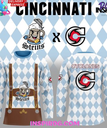 Cincinnati Cyclones Zinzinnati Steins 2025 Jersey