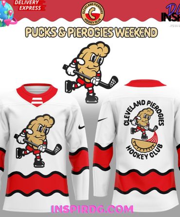 Cleveland Monsters Pucks & Pierogies Weekend Special Hockey Jersey