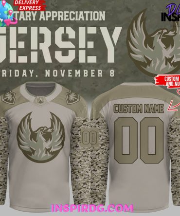 Coachella Valley Firebirds Military Appreciation Special Hockey Jersey