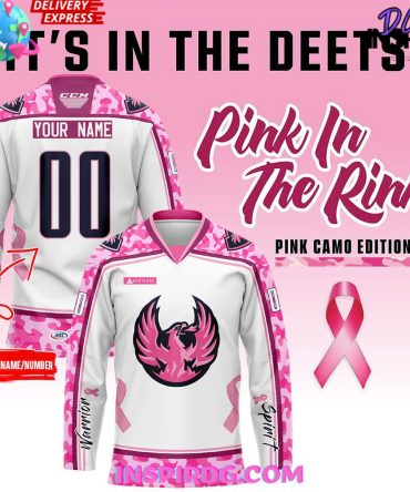 Coachella Valley Firebirds Pink In The Rink Special Hockey Jersey