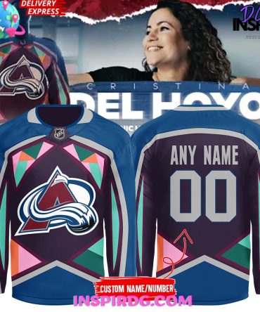 Colorado Avalanche Hispanic Heritage Month 2024 Hockey Jersey