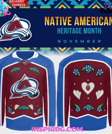 Colorado Avalanche Native American Heritage Month Special Hockey Jersey