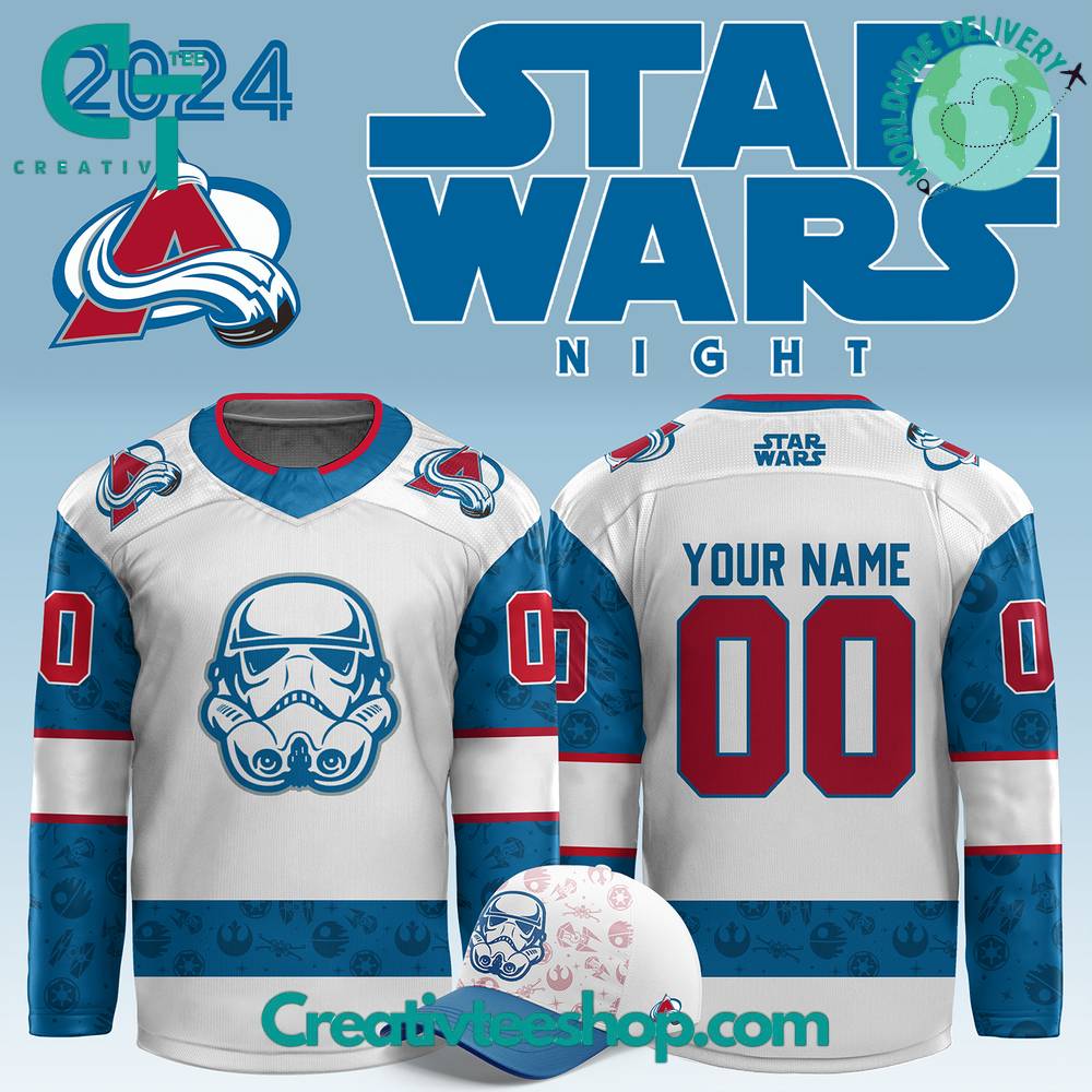 Colorado Avalanche X Star Wars Hockey Jersey