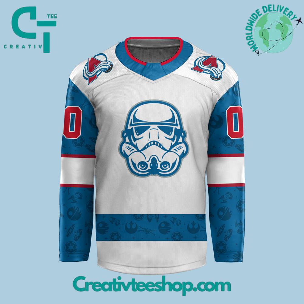 Colorado Avalanche X Star Wars Hockey Jersey - Image 2