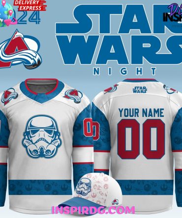 Colorado Avalanche X Star Wars Night 2024 Custom Hockey Jersey