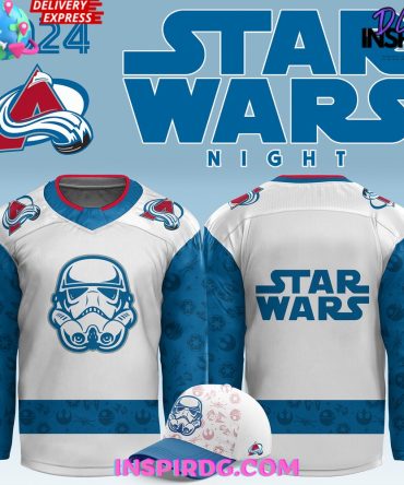 Colorado Avalanche X Star Wars Night 2024 Hockey Jersey