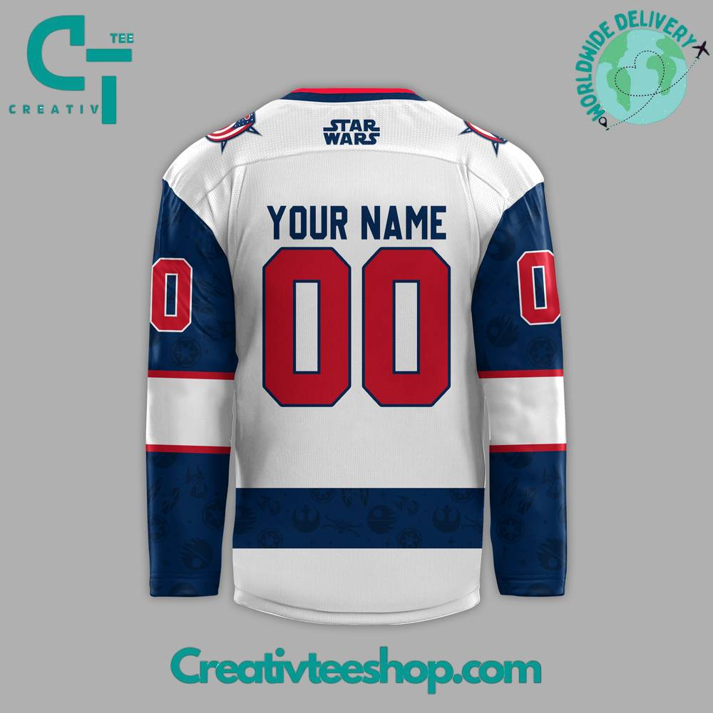 Columbus Blue Jackets X Star Wars Hockey Jersey - Image 3
