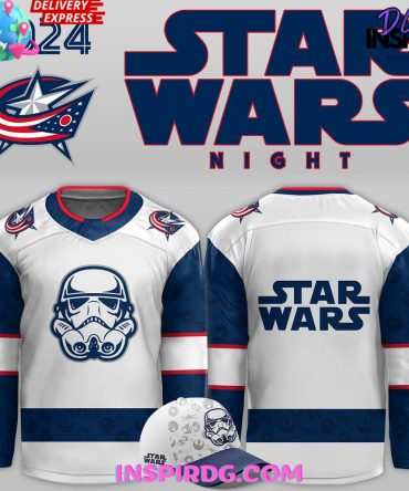 Columbus Blue Jackets X Star Wars Night 2024 Hockey Jersey