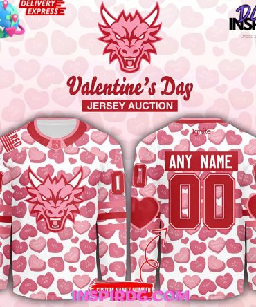 Columbus River Dragons Valentine’S Day Jersey Auction