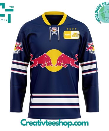 Del Ehc Red Bull Munchen Home Kits Hockey Jersey