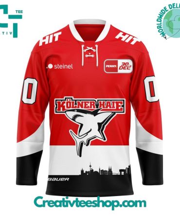 Del Kolner Haie Home Kits Hockey Jersey