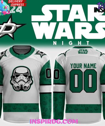 Dallas Stars X Star Wars Night 2024 Hockey Jersey