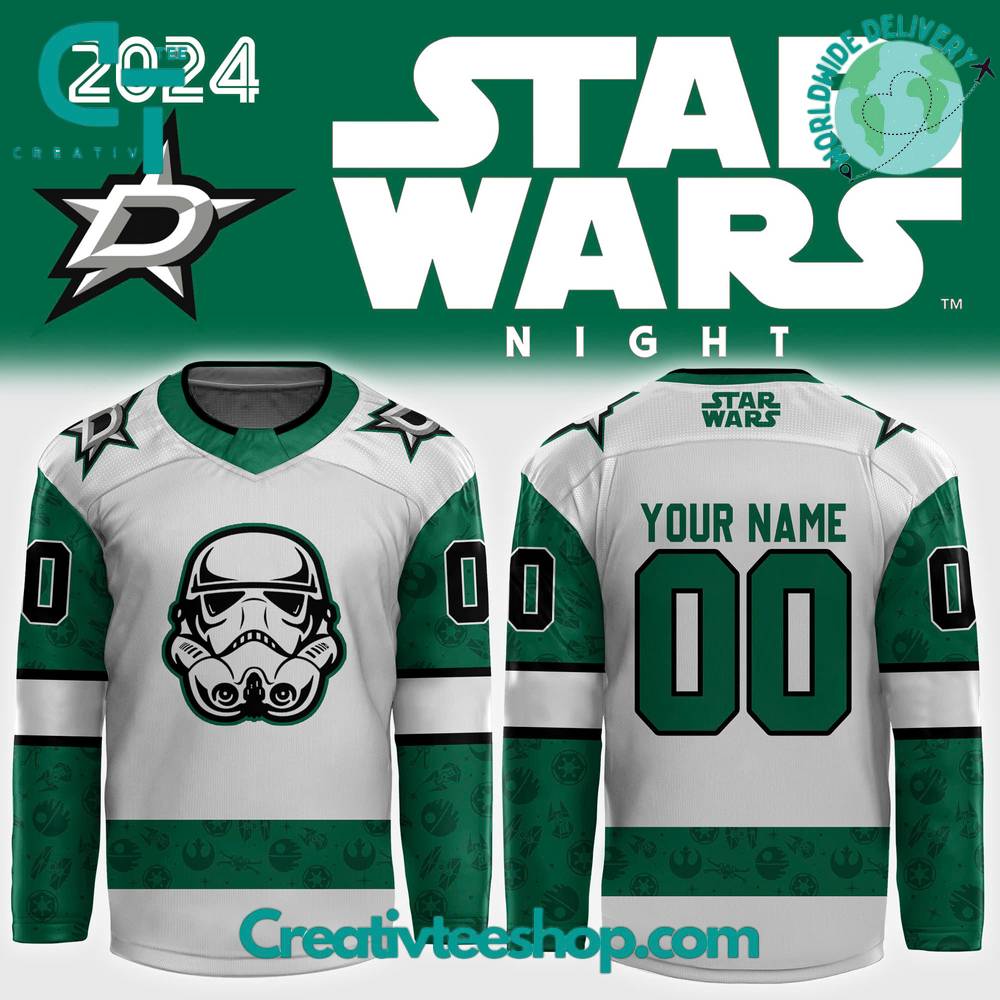 Dallas Stars X Star Wars Night Hockey Jersey