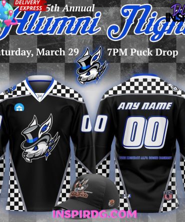 Danbury Hat Tricks Alumni Night 2025 Hockey Jersey