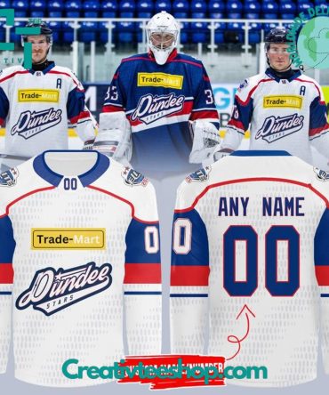 Dundee Stars Special New 2024-25 Hockey Jersey