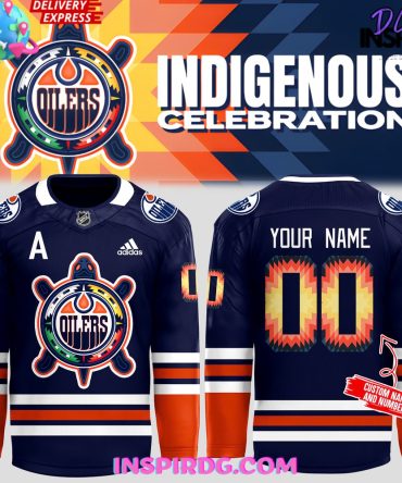 Edmonton Oilers Indigenous Celebration 2024 Hockey Jersey