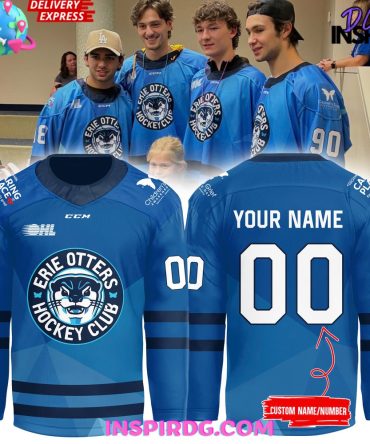 Erie Otters Highmark Caring Place Special Hockey Jersey