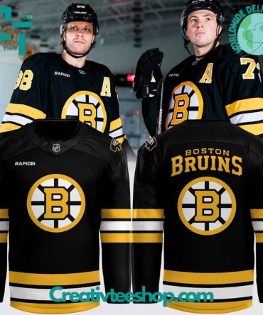 Boston Bruins Special New 2025 Custom Hockey Jersey