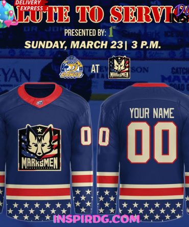 Fayetteville Marksmen Salute To Service 2025 Hockey Jersey