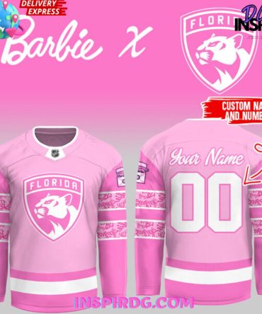 Florida Panthers Barbie Night 2025 Hockey Jersey