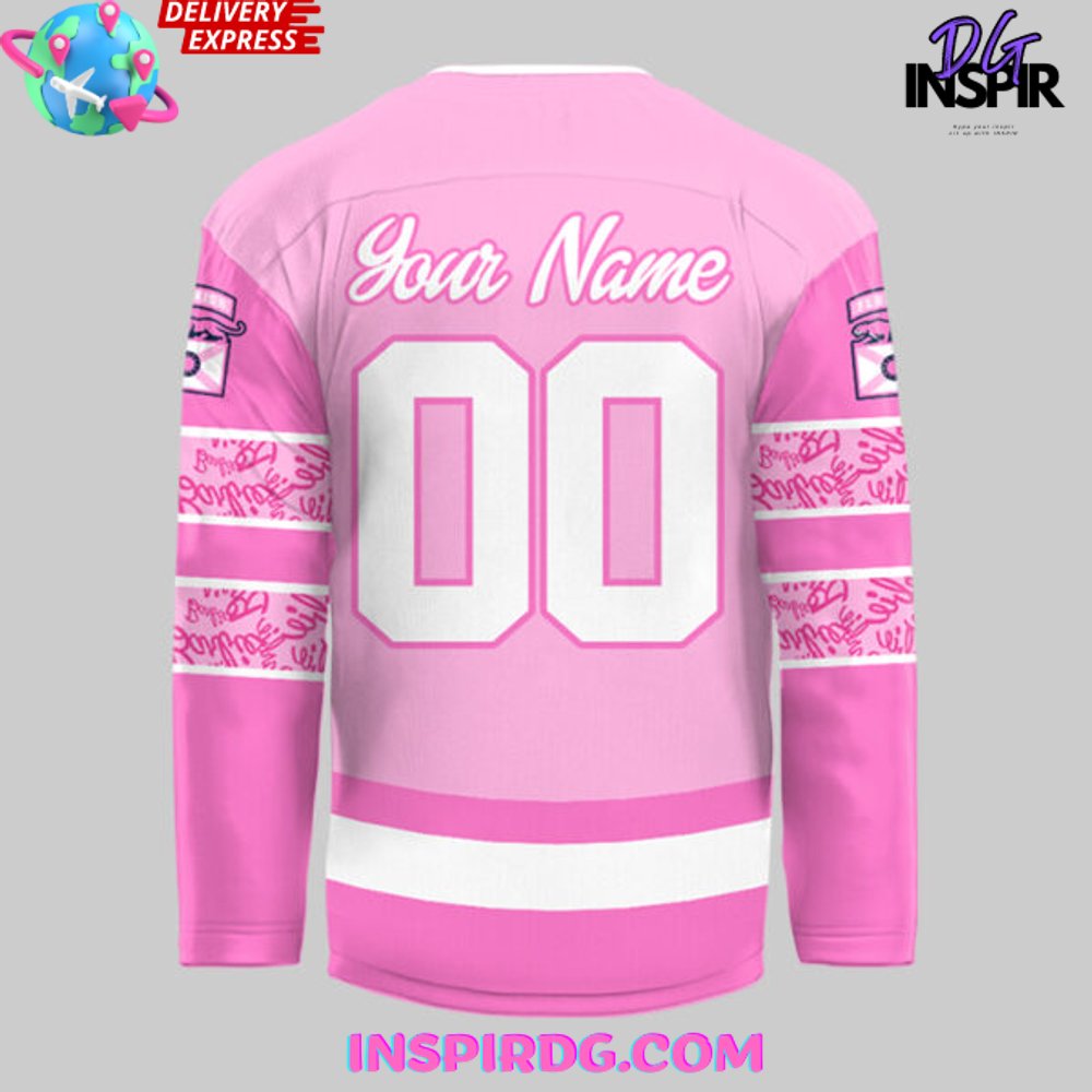 Florida Panthers Barbie Night 2025 Hockey Jersey - Image 3