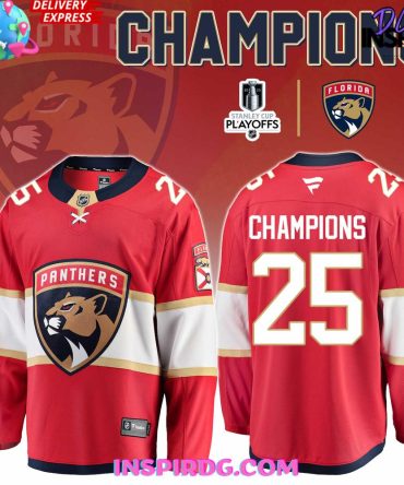 Florida Panthers Nhl Stanley Cup 2025 Hockey Jersey