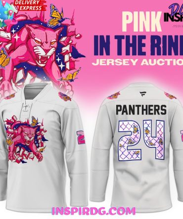 Florida Panthers Pink In The Rink 2024 Hockey Jersey