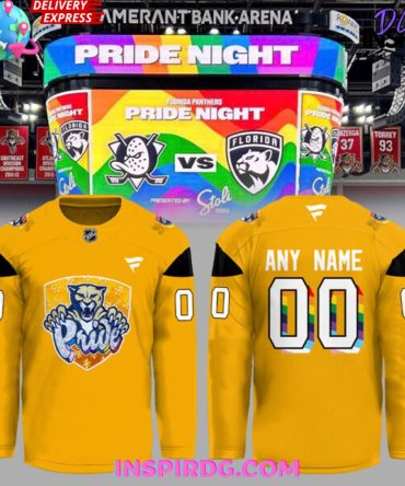 Florida Panthers Pride Night 2025 Hockey Jersey