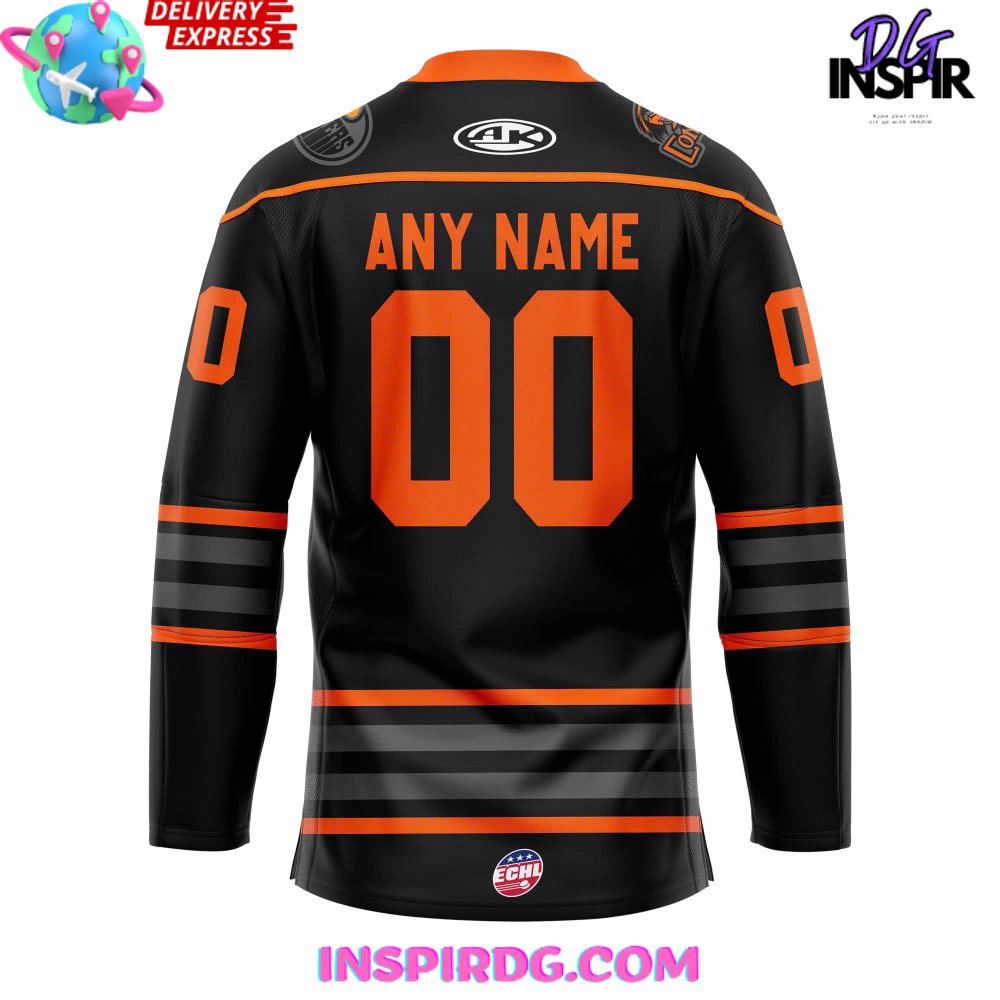 Fort Wayne Komets Blackout Night 2024 Hockey Jersey - Image 3