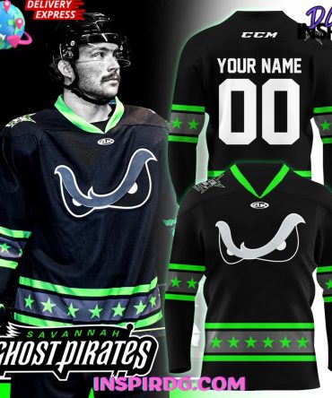Ghost Pirates Athletic Knit Ghost Eyes 2025 Hockey Jersey